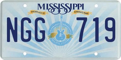 MS license plate NGG719