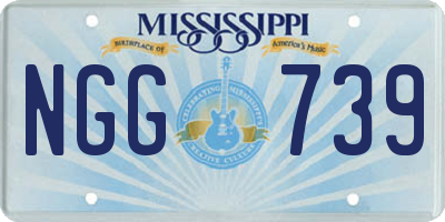 MS license plate NGG739