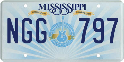 MS license plate NGG797