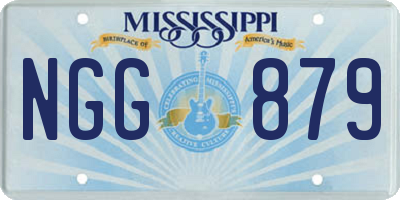 MS license plate NGG879