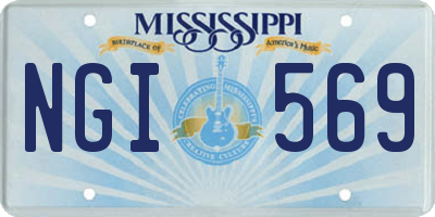 MS license plate NGI569