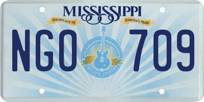 MS license plate NGO709