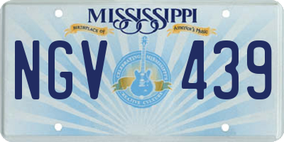 MS license plate NGV439