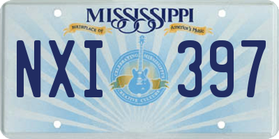 MS license plate NXI397