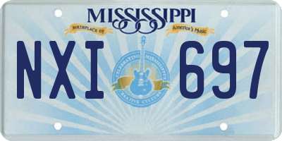 MS license plate NXI697