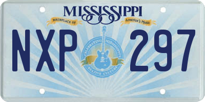 MS license plate NXP297