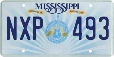 MS license plate NXP493