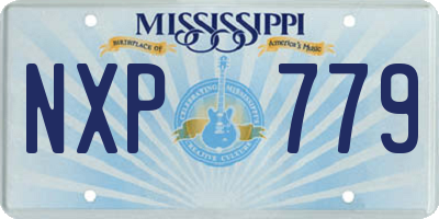 MS license plate NXP779