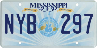 MS license plate NYB297