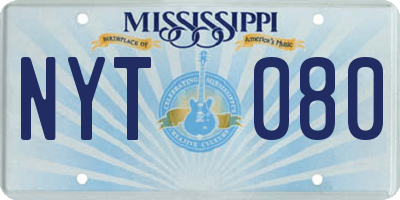 MS license plate NYT080