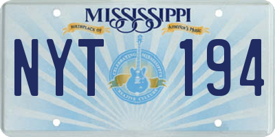 MS license plate NYT194
