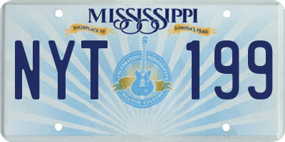 MS license plate NYT199