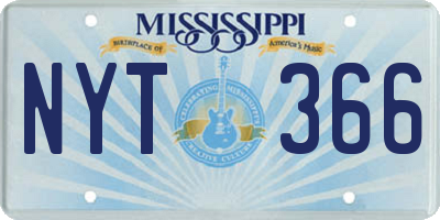 MS license plate NYT366