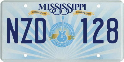 MS license plate NZD128