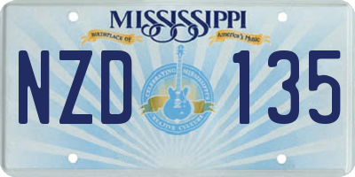 MS license plate NZD135