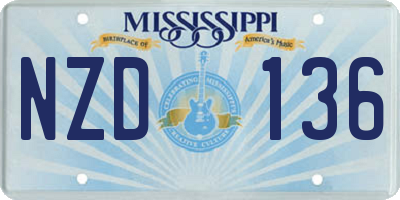 MS license plate NZD136