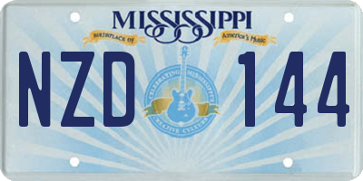 MS license plate NZD144