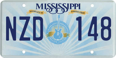 MS license plate NZD148