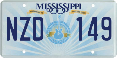 MS license plate NZD149