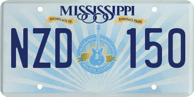 MS license plate NZD150