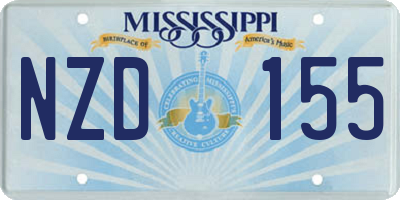 MS license plate NZD155