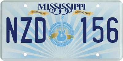 MS license plate NZD156
