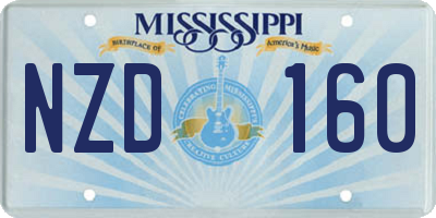 MS license plate NZD160