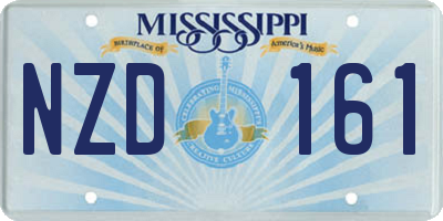 MS license plate NZD161