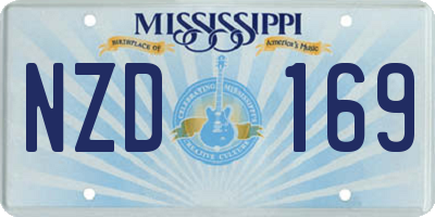 MS license plate NZD169