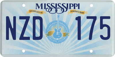 MS license plate NZD175