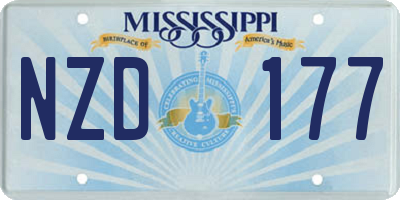 MS license plate NZD177