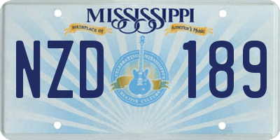 MS license plate NZD189