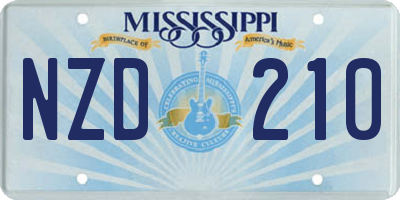 MS license plate NZD210