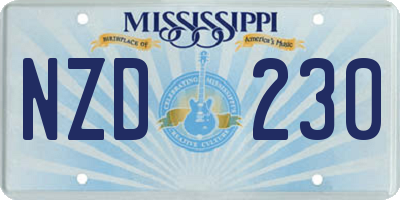 MS license plate NZD230