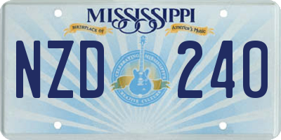 MS license plate NZD240