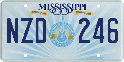 MS license plate NZD246