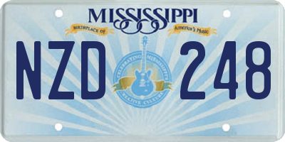 MS license plate NZD248