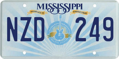 MS license plate NZD249