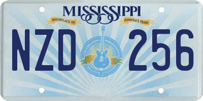 MS license plate NZD256