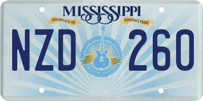 MS license plate NZD260
