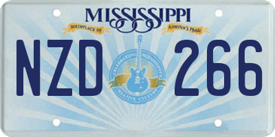 MS license plate NZD266