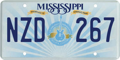MS license plate NZD267