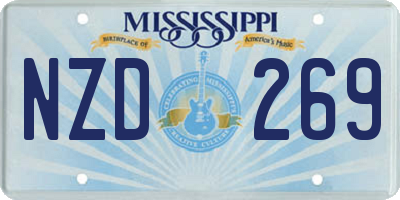 MS license plate NZD269