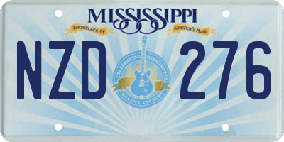 MS license plate NZD276