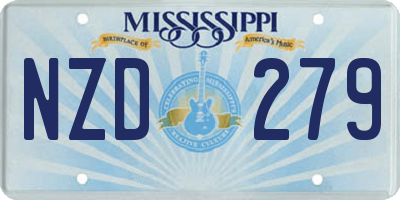 MS license plate NZD279