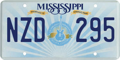 MS license plate NZD295