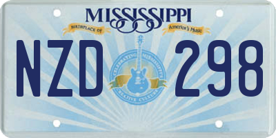 MS license plate NZD298