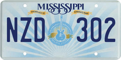 MS license plate NZD302