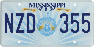 MS license plate NZD355