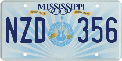 MS license plate NZD356